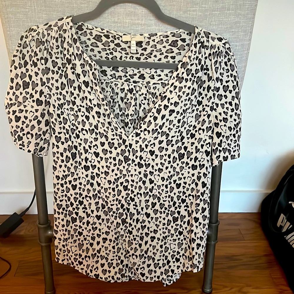 Joie short sleeve blouse